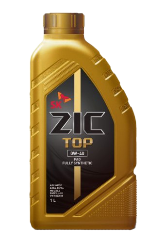 Моторное масло ZIC TOP 0W-40, 1л